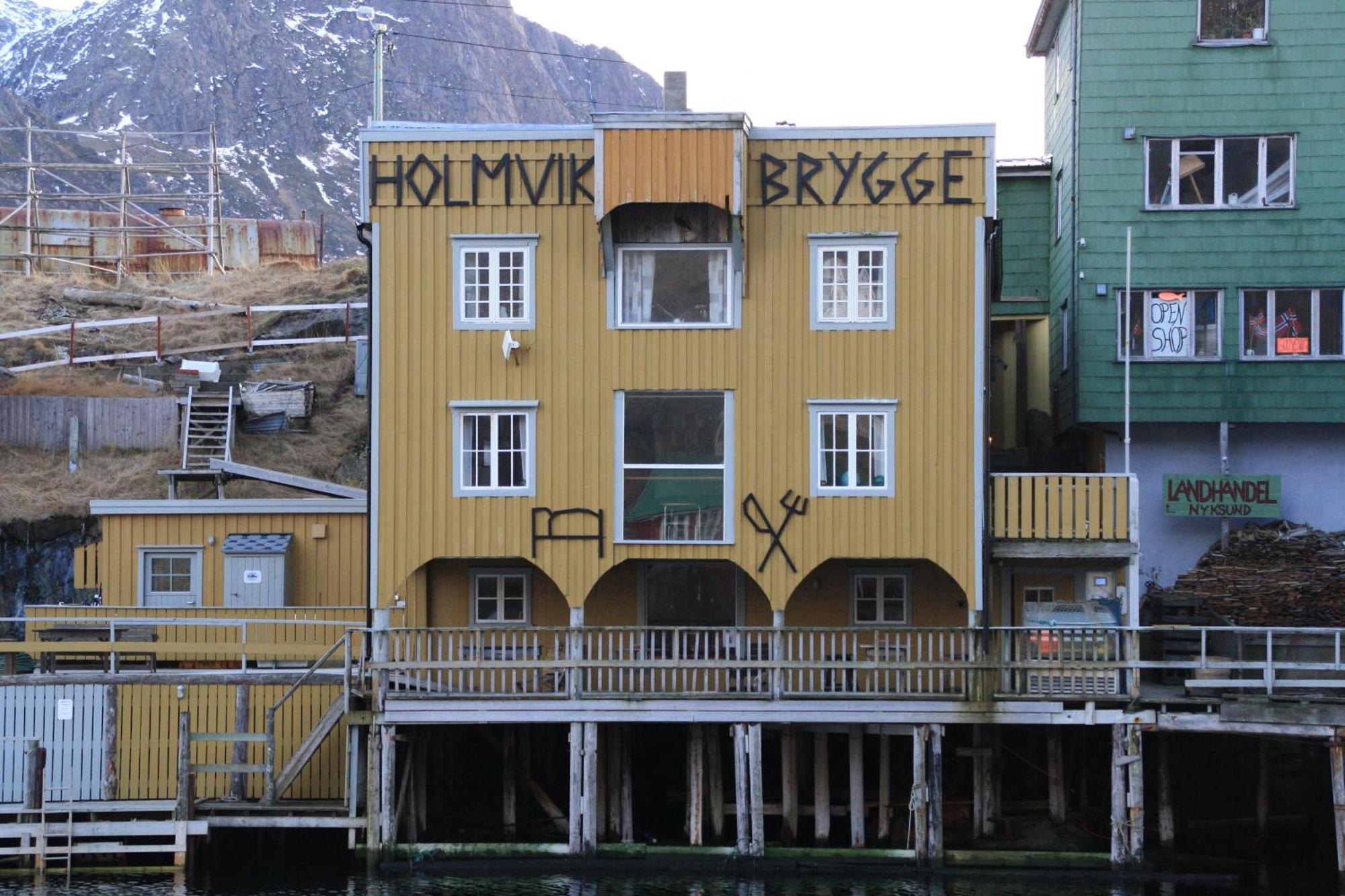 Hotel Holmvik Brygge Nyksund Exterior foto
